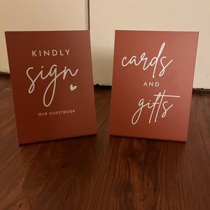 wedding signs